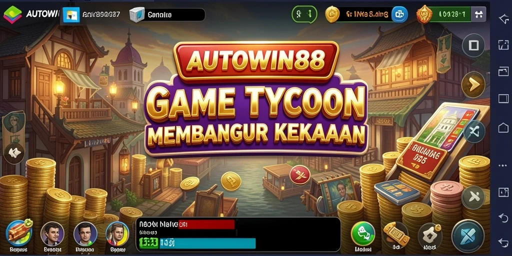 Screenshot AUTOWIN88 menunjukkan pengalaman gameplay Tycoon yang seru.