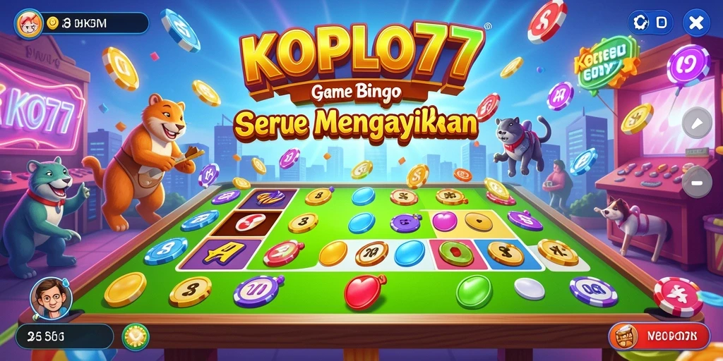Tampilan gameplay seru dalam KOPLO77 yang membuat binggo semakin mengasyikkan.