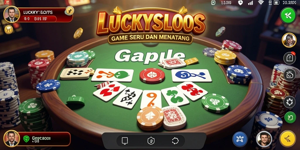 Tampilan gameplay <strong>LUCKYSLOTS</strong> yang seru dan penuh strategi.