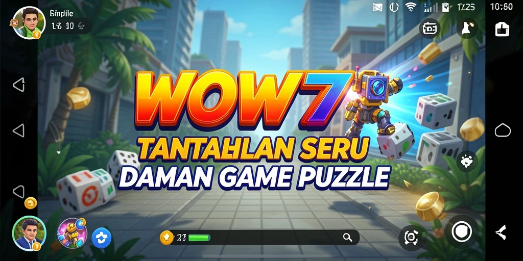 Tampilan menarik dari gameplay WOW77 yang penuh tantangan Puzzle.