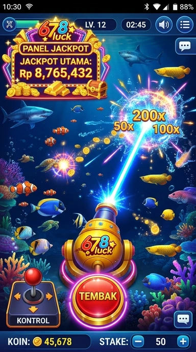 Proses unduh aplikasi di 678luck.